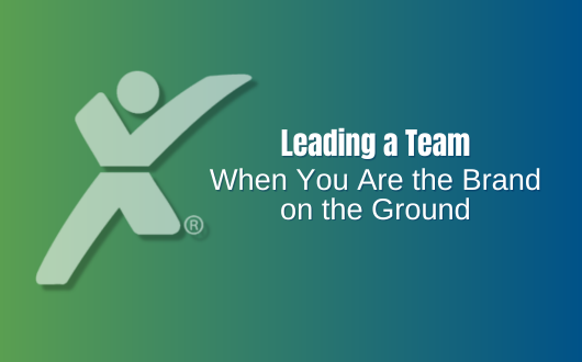 Leading a Team When You Are the Brand on the Ground